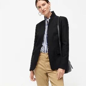 J. Crew Regent blazer black 12 preppy Classic academia heritage career business